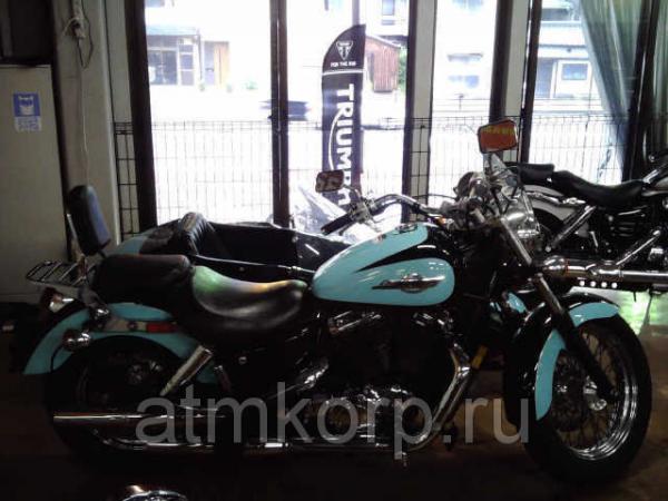 Мотоцикл круизер с коляской Honda SHADOW 1100 CLASSIC пробег 19 206 км — фото 2